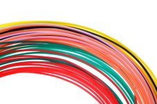 Sada PCL náplní pro 3D pero s nízkou teplotou tavení – 6 barev – 1,75 mm 6× 2 m