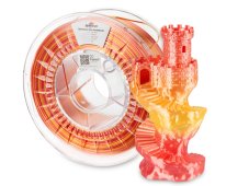 PLA filament Spectrum SILK Rainbow (Fire Red) 1,75 mm 1 kg
