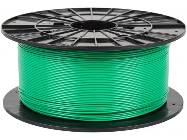 PLA filament Filament-PM zelená (Green) 1,75 mm 1 kg (Stará cívka)