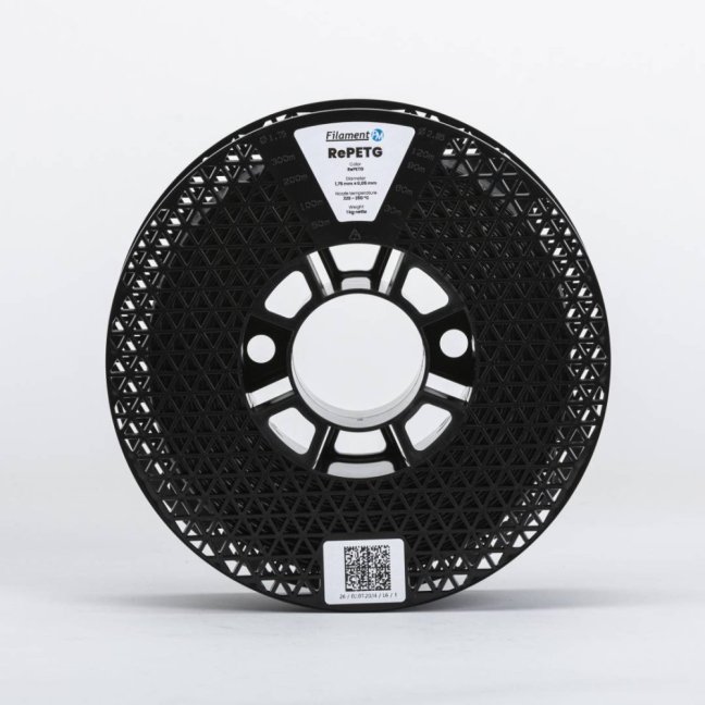 RePETG recyklovaný filament Filament-PM 1,75 mm 1 kg (stará cívka)