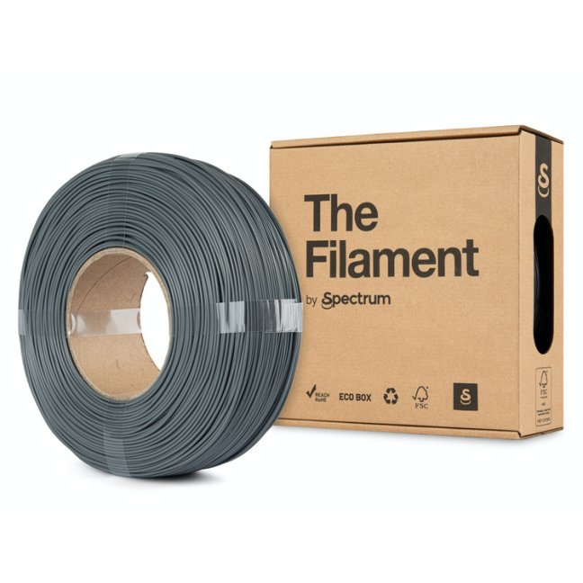 PLA ReFill The Filament šedá (Basalt Grey) 1,75 mm 1 kg