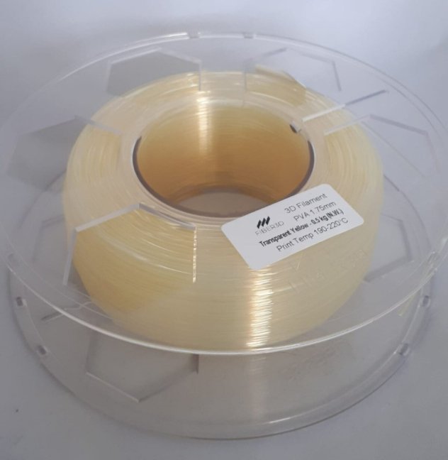 PVA filament natural 1,75 mm 0,5 kg
