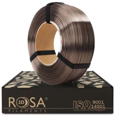 PLA filament ReFill Rosa3D lesklá bronz (Silk Bronze) 1,75 mm 1 kg