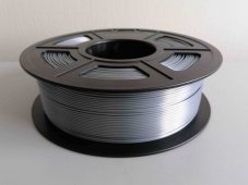 PLA filament perleťově stříbrná (silk grey) 1,75 mm 1 kg