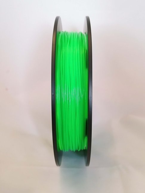 Flexibilní TPU filament zelená 1,75 mm 0,5 kg