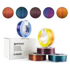 PLA filament Spectrum multipack (5 pack) Magic SILK 1,75 mm 5x 0,25 kg