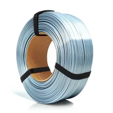 PLA filament ReFill Rosa3D lesklá stříbrná (Silk Silver) 1,75 mm 1 kg