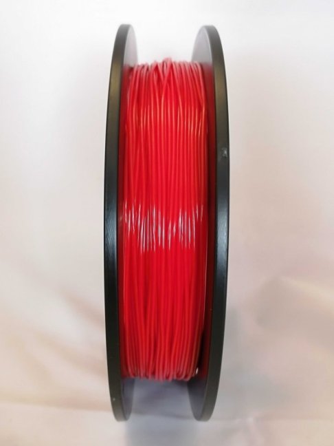 Flexibilní TPU filament červená 1,75 mm 0,5 kg