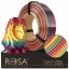 PLA filament ReFill Rosa3D Silk Rainbow Tropical 1,75 mm 1 kg