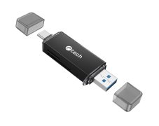 Čtečka paměťových karet SD, micro SD - USB / USB-C