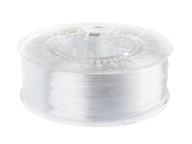 PETG HT100 filament s vyšší tepelnou odolností Spectrum čirý (Clear) 1,75 mm 1 kg