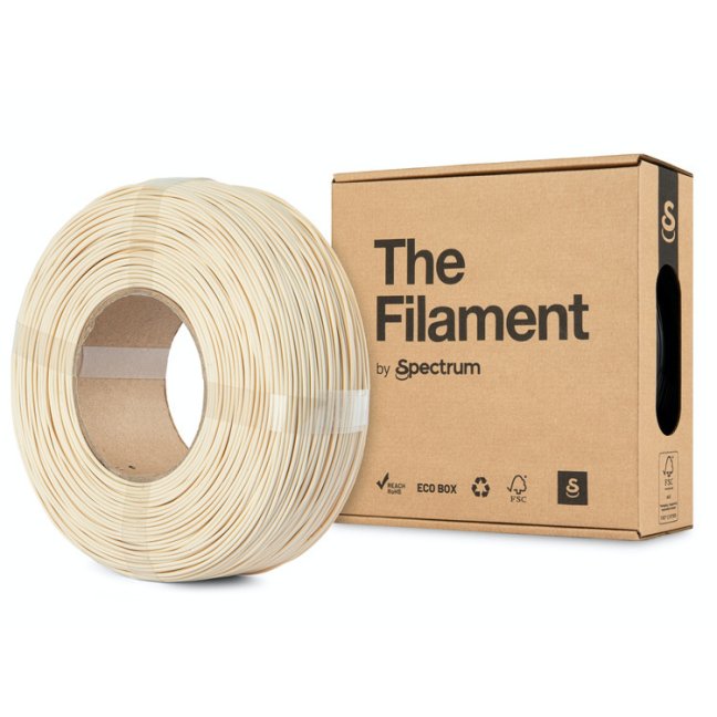 PLA ReFill The Filament béžová (Wood Ash) 1,75 mm 1 kg