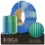 PLA filament ReFill Rosa3D Magic Silk Lagoon 1,75 mm 1 kg