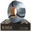 PLA filament ReFill Rosa3D lesklá ocel (Silk Steel) 1,75 mm 1 kg