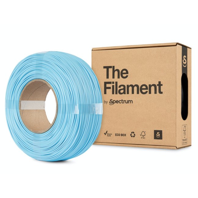 PLA ReFill The Filament světlá modrá (Sky Blue) 1,75 mm 1 kg
