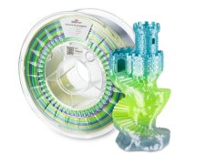 PLA filament Spectrum SILK Rainbow (Frost Gloss) 1,75 mm 1 kg