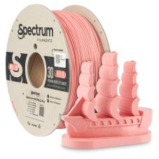 PLA Pastello filament Spectrum pastelová plameňákově červená (Flamingo Red) 1,75 mm 1 kg