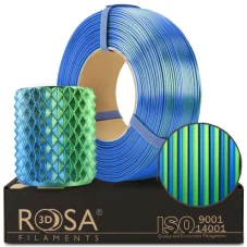 PLA filament ReFill Rosa3D Magic Silk Lagoon 1,75 mm 1 kg