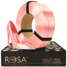 PLA filament ReFill Rosa3D lesklá růžové zlato (Silk Rose Gold) 1,75 mm 1 kg