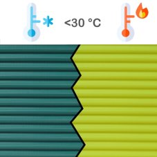 PLA náplň pro 3D pero – zelená/žlutá měnící se s teplotou – 1,75 mm 10 m