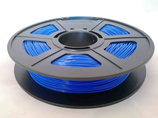 Flexibilní TPU filament modrá 1,75 mm 0,5 kg