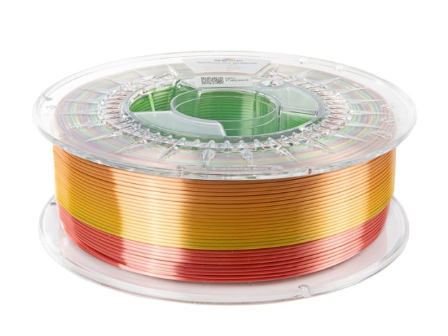 PLA filament Spectrum SILK Rainbow (Fusion) 1,75 mm 1 kg