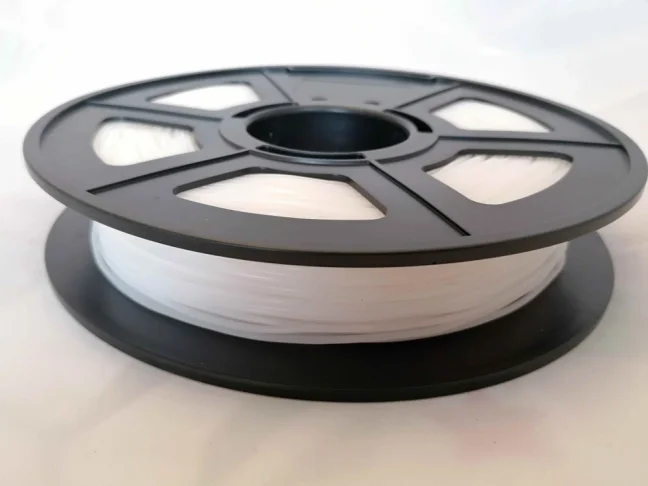 Flexibilní TPU filament bílá 1,75 mm 0,5 kg