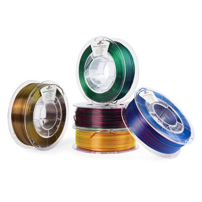 PLA filament Spectrum multipack (5 pack) Magic SILK 1,75 mm 5x 0,25 kg