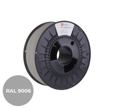 PETG filament C-TECH PREMIUM LINE bílý hliník (RAL 9006) 1,75 mm 1 kg