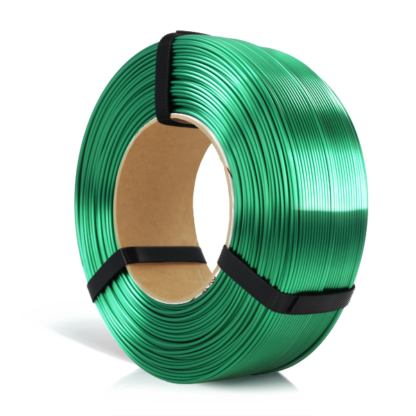 PLA filament ReFill Rosa3D lesklá smaragdová zelená (Silk Emerald Green) 1,75 mm 1 kg