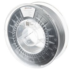 PETG HT100 filament s vyšší tepelnou odolností Spectrum stříbrná (Silver Steel) 1,75 mm 1 kg
