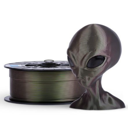 PLA filament Filament-PM Envy Green 1,75 mm 1 kg (Stará cívka)